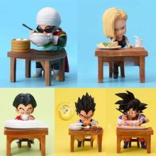 Dragon Ball Son Goku Vegeta eating anime figure