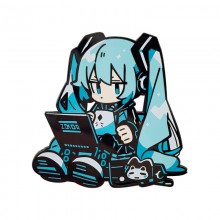 Hatsune Miku anime alloy brooch pins