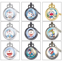 Doraemon anime small necklace pocket watch