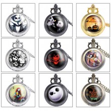 The Nightmare Before Christmas small necklace pocket watch