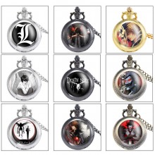 Death Note anime small necklace pocket watch