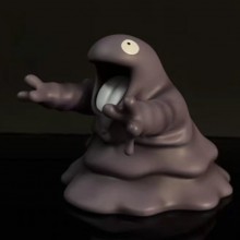 Pokemon Muk Grimer anime figure