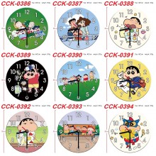 Crayon Shin-chan anime round wall clocks