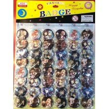 Sword Art Online anime brooches pins 48pcs/24pcs