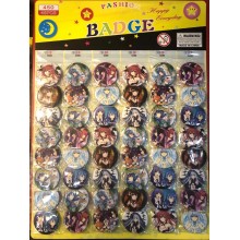 Date A Live anime brooches pins 48pcs/24pcs