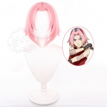 Naruto Haruno Sakura anime cosplay wig