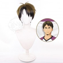 Haikyuu Ushijima Wakatoshi anime cosplay wig