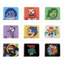 Inside Out anime wallet purse