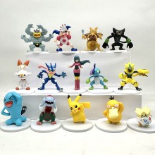 Pokemon anime figures set(14pcs a set)(OPP bag)