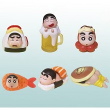 Crayon Shin-chan anime figures set(6pcs a set)(OPP bag)