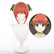 Gintama Kagura anime cosplay wig