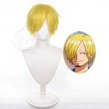 One Piece Sanji anime cosplay wig