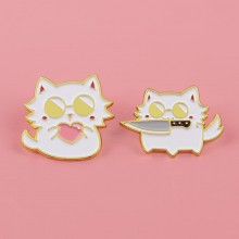 Jujutsu Kaisen cat anime alloy brooch pins