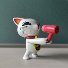 Dandadan Turbo Granny cat anime figure