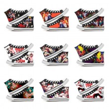 Dandadan anime canvas shoes student plimsolls a pa...