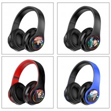 Jujutsu Kaisen anime wireless bluetooth stereo support card earphone headphones