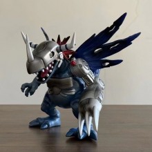 Digital monster Digimon Adventure Metal Greymon anime figure