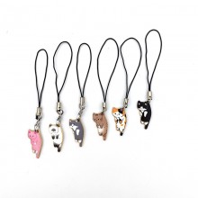 Cute cat anime iPhone straps