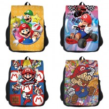 Super Mario anime drawstring backpack bags