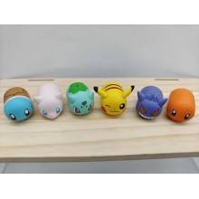 6PCS Pokemon anime figures set(OPP bag)