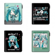 Hatsune Miku anime wallet purse