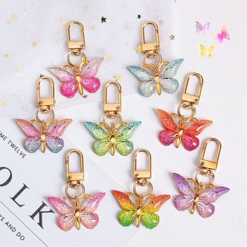 Colorful Butterfly Acrylic Key Chain KeyChain