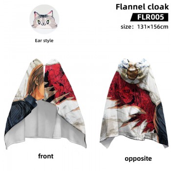 Death Note anime flannel cloak