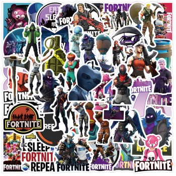 Fortnite game waterproof stickers set(55pcs a set)