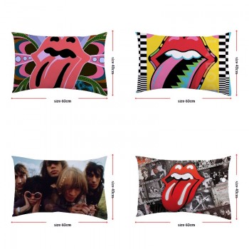 The Rolling Stones band star two-sided pillow pillowcase 40*60CM