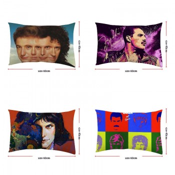 Queen band star two-sided pillow pillowcase 40*60CM