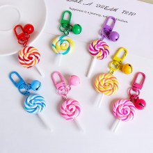 Simulation Lollipop Charms Pendant Key Chain KeyChain