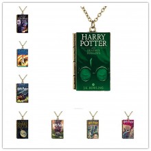 Harry Potter mini book alloy key chain keychain