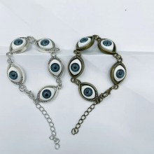 Vintage Gothic Punk Evil Demon Eyes Bracelet