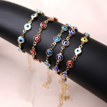 Vintage Gothic Punk Evil Demon Eyes Bracelet