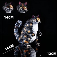 Godzilla cat anime figure