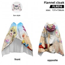 Fairy Tail anime flannel cloak