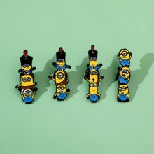 Despicable Me anime alloy brooch pins