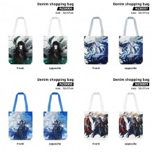 Nurarihyon no Mago anime denim shopping bags