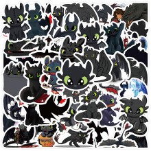 How to Train Your Dragon Toothless waterproof stickers set(55pcs a set)