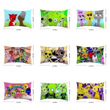 Sprunki Incredibox game two-sided pillow pillowcase 40*60CM