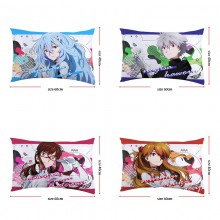 EVA anime two-sided pillow pillowcase 40*60CM