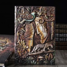 Forbidden Love Vintage Embossed Masquerade A5 Notebooks Hardcover PU Cover 100 Sheets