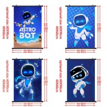 Astro Bot game wall scroll wallscrolls