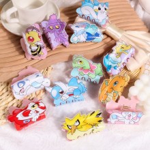 Pokemon anime acrylic hair claw clip hairpin