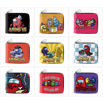 Among Us game zipper wallet purse
