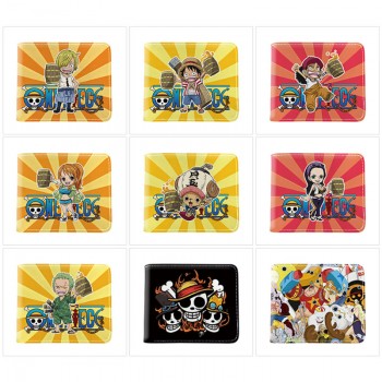 One Piece anime wallet purse