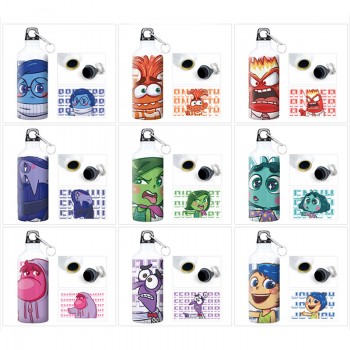 Inside Out anime aluminum alloy sports bottle kettle