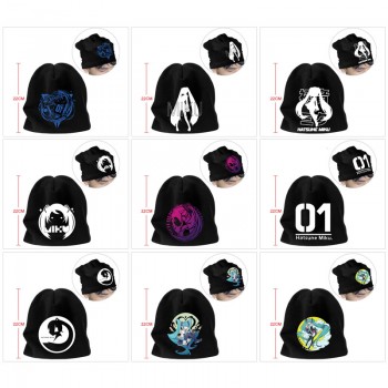 Hatsune Miku anime hats hip hop caps