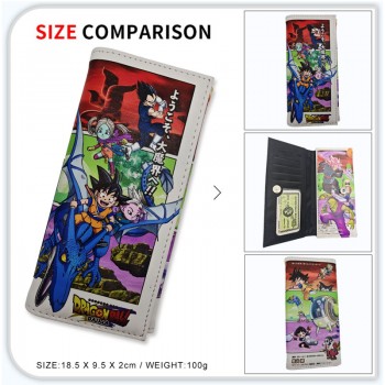 Dragon Ball anime long wallets card holder purse