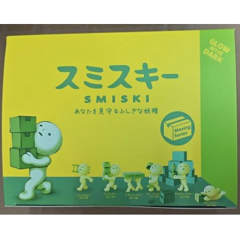 Original Angel Smiski Moving Series anime blind figures(6pcs a set)